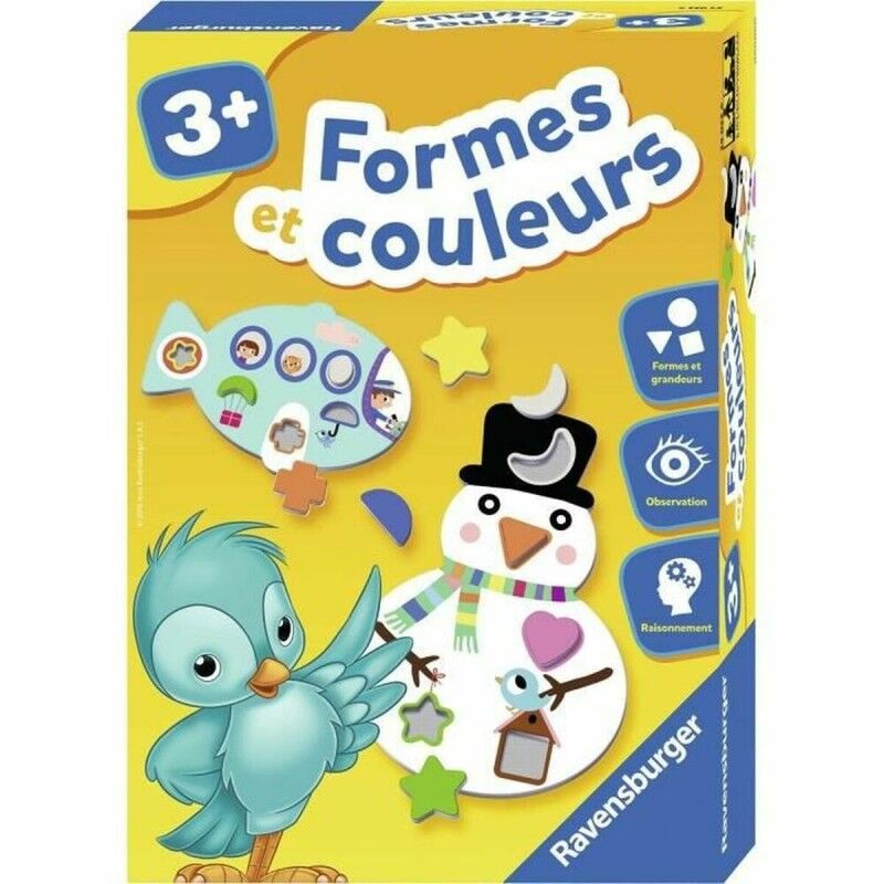 Ravensburger|Brinquedo de pendurar para Berço Ravensburger Formes et couleurs