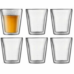 Bidasoa|Conjunto de Copos Bidasoa Ikonic Cinzento Vidro 350 ml 6 Peças