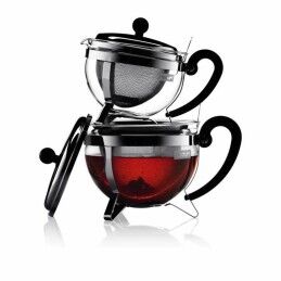 Bodum|Bule Bodum Cinzento 1 L Vidro Aço inoxidável