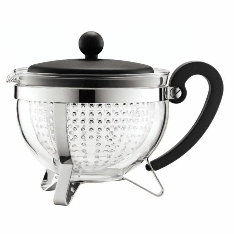 Bodum|Bule Bodum Preto Plástico 1 L Bodum|Bule Bodum Preto Plástico 1 L