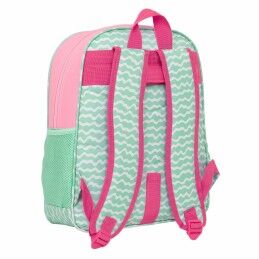 Lilo & Stitch|Mochila Escolar Lilo & Stitch Ice cream Cor de Rosa 32 x 38 x 12 cm