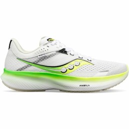 Sapatilhas de Running para Adultos Saucony Ride 16 Branco Homem