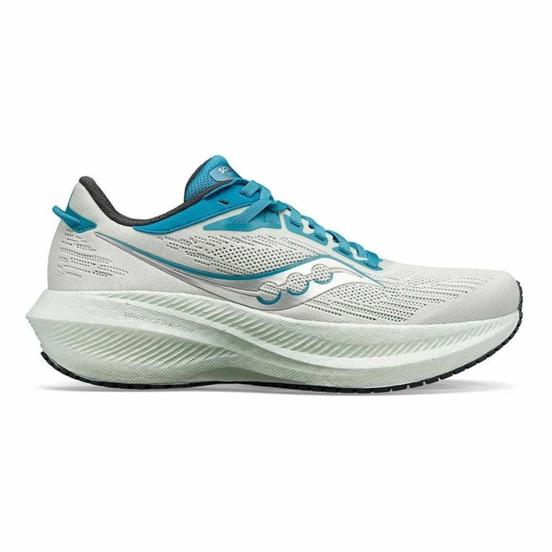 Sapatilhas de Running para Adultos Saucony Triumph 21 Azul Branco