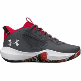 Sapatilhas de Basquetebol para Adultos Under Armour Gs Lockdown Cinzento