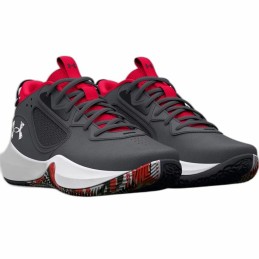 Sapatilhas de Basquetebol para Adultos Under Armour Gs Lockdown Cinzento