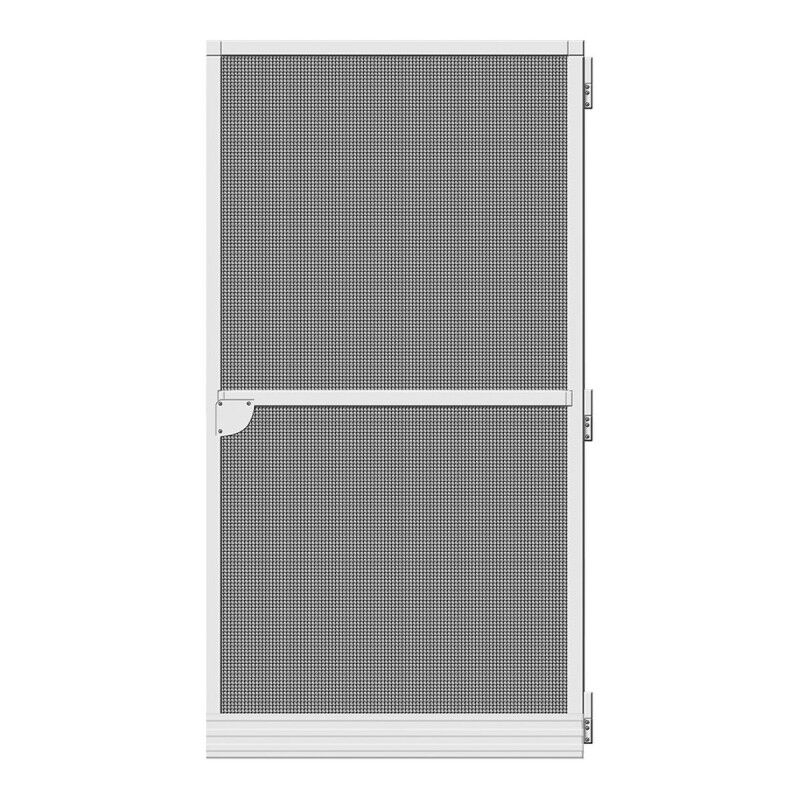 Schellenberg|Mosquiteiro Schellenberg Porta Fibra de Vidro Alumínio Branco (100 x 210 cm)