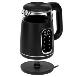 Adler|Chaleira Adler AD 1305bs Preto Prateado 2200 W 1,7 L