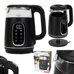 Adler|Chaleira Adler AD 1305bs Preto Prateado 2200 W 1,7 L