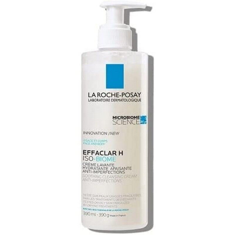 La Roche Posay|Creme de Limpeza La Roche Posay Effaclar H Biome 390 ml La Roche Posay|Creme de Limpeza La Roche Posay Effaclar H Biome 390 ml