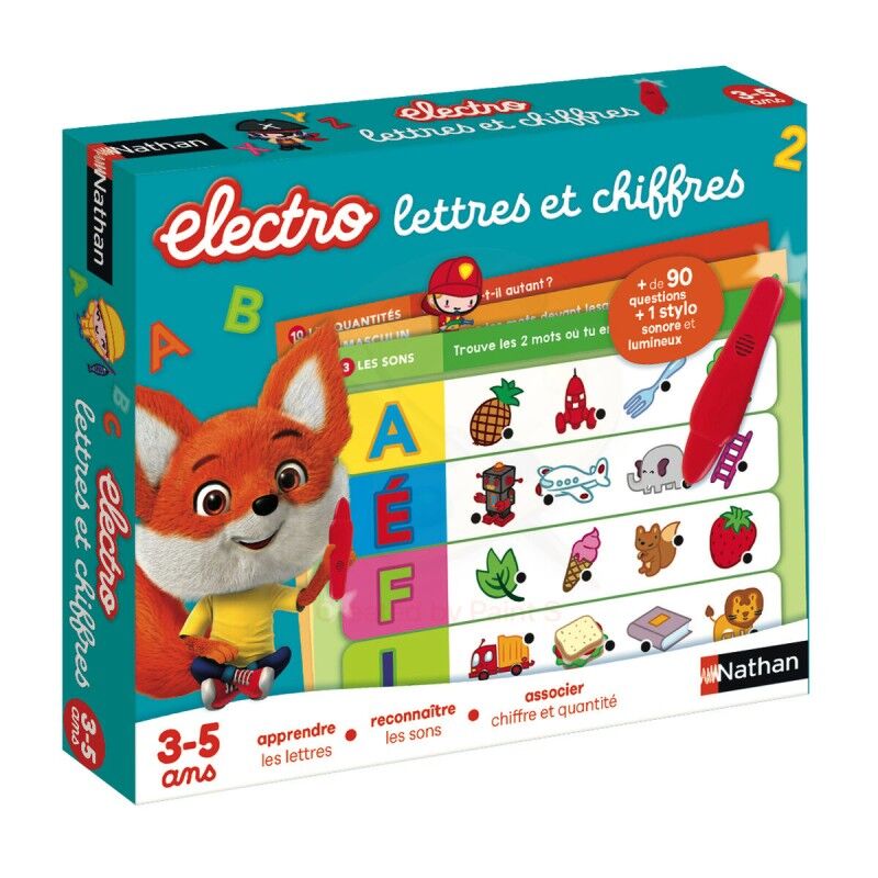 Nathan|Jogo Educativo Nathan Letters and Numbers (Francês)