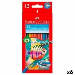 Faber-Castell|Lápiz de Cor Aquarela Faber-Castell Dourado (12 Unidades)