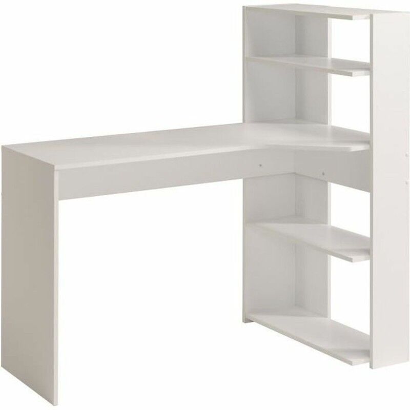 Parisot|Secretária Parisot Branco 122 x 64 x 121 cm Parisot|Secretária Parisot Branco 122 x 64 x 121 cm