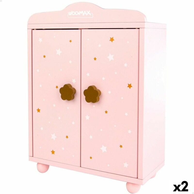 Woomax|Armário Woomax Bonecas Cor de Rosa Woomax|Armário Woomax Bonecas Cor de Rosa