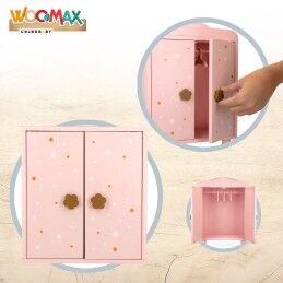 Woomax|Armário Woomax Bonecas Cor de Rosa