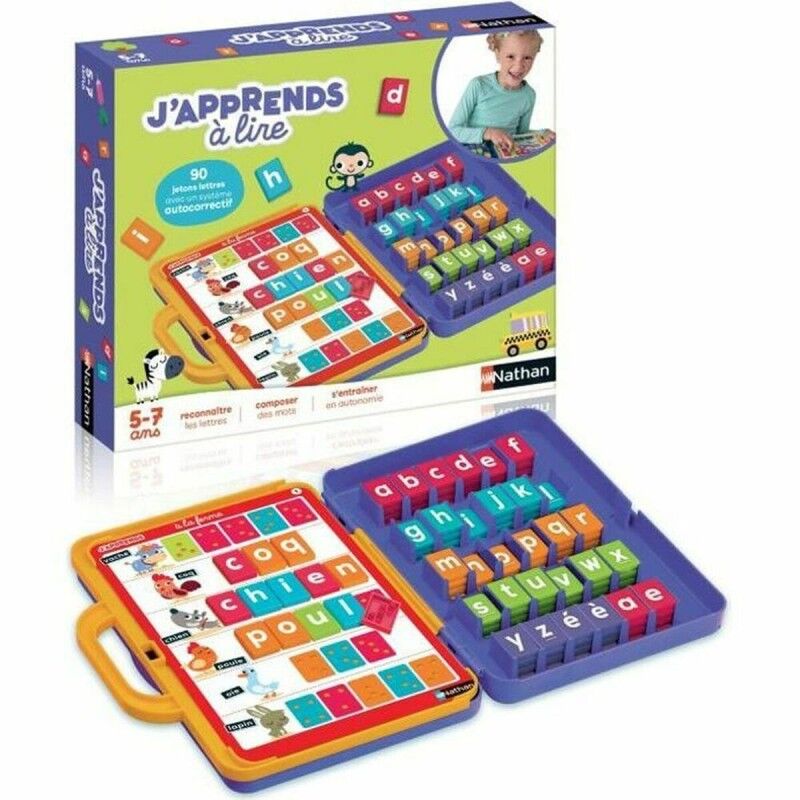 Nathan|Jogo Educação Infantil Nathan I'm learning to read Multicolor