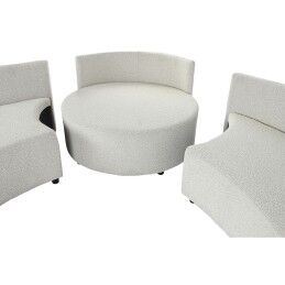 DKD Home Decor|Sofá DKD Home Decor Branco Madeira Moderno 250 x 241 x 66 cm
