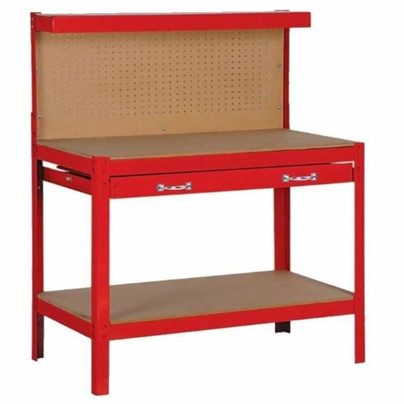 Domac|Banco de trabalho Domac ESTAB100 Vermelho Domac|Banco de trabalho Domac ESTAB100 Vermelho