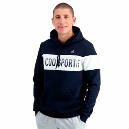 Polar com Capuz Unissexo Le coq sportif BAH Hoody N°1 Azul Marinho