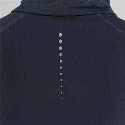 Camisola de Manga Comprida Unissexo Odlo 1/2 Zip Zeroweight Preto