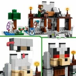 Lego|Jogo de Construção Lego Minecraft 21261 The Wolf Stronghold Multicolor 312 Peças