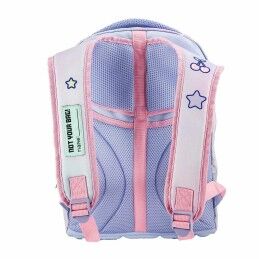 Stitch|Mochila Escolar Stitch Lilás 41 cm