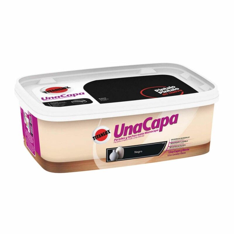 Titanlux|Tinta Plástica Titanlux Preto 2,5 L Titanlux|Tinta Plástica Titanlux Preto 2,5 L