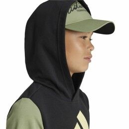 Adidas|Polar com Capuz Homem Adidas Essentials Verde