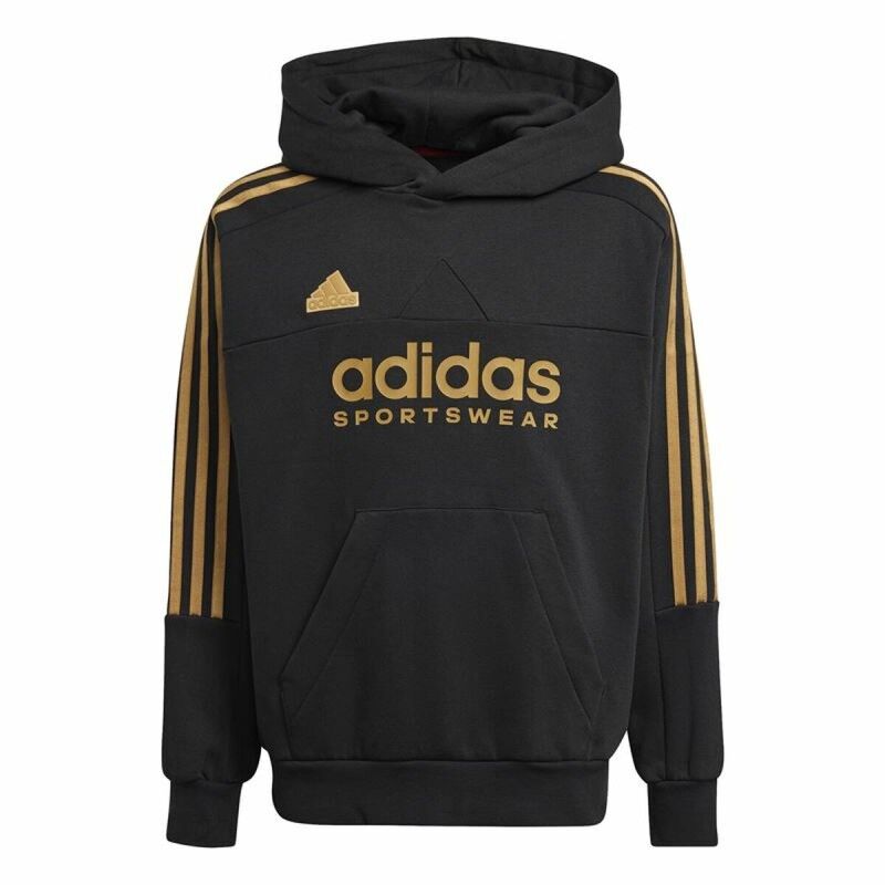 Adidas|Polar com Capuz Unissexo Adidas Tiro Nations Pack Preto Adidas|Polar com Capuz Unissexo Adidas Tiro Nations Pack Preto