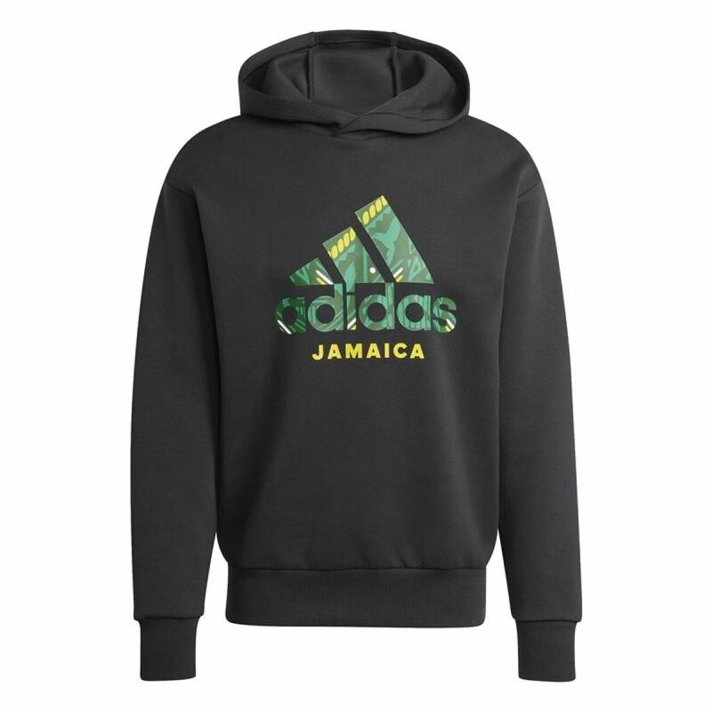 Adidas|Polar com Capuz Homem Adidas Jamaica Seasonal Doubleknit Preto