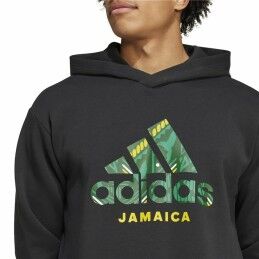 Adidas|Polar com Capuz Homem Adidas Jamaica Seasonal Doubleknit Preto