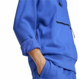 Adidas|Polar sem Capuz Adidas City Es e Fleece Azul