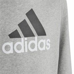 Adidas|Polar com Capuz Unissexo Adidas Essentials Cinzento