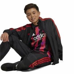 Adidas|Polar sem Capuz Adidas Tiro Woven Tracktop Preto
