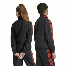 Adidas|Polar sem Capuz Adidas Tiro Woven Tracktop Preto
