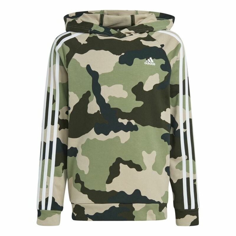 Adidas|Polar com Capuz Unissexo Adidas Essentials Multicolor Camuflagem