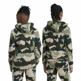 Adidas|Polar com Capuz Unissexo Adidas Essentials Multicolor Camuflagem