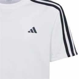 Adidas|Conjunto Desportivo para Crianças Adidas Essentials Branco Preto