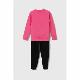Adidas|Fato de Treino Infantil Adidas Essentials Preto Cor de Rosa