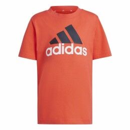 Adidas|Conjunto Desportivo para Crianças Adidas Essentials Preto Laranja