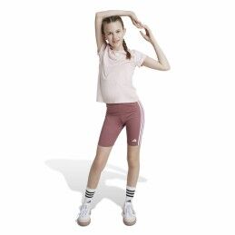 Adidas|Conjunto Desportivo para Crianças Adidas Train Essentials Cor de Rosa