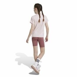 Adidas|Conjunto Desportivo para Crianças Adidas Train Essentials Cor de Rosa