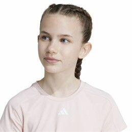 Adidas|Conjunto Desportivo para Crianças Adidas Train Essentials Cor de Rosa