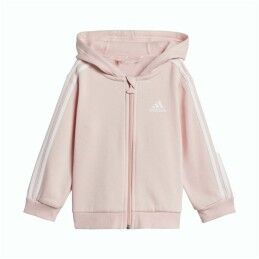 Adidas|Fato de Treino Infantil Adidas Essentials Cor de Rosa