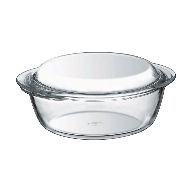 Pyrex|Caçarola com Tampa Pyrex 1,4 L Branco Transparente Pyrex|Caçarola com Tampa Pyrex 1,4 L Branco Transparente