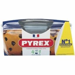 Pyrex|Caçarola com Tampa Pyrex 1,4 L Branco Transparente