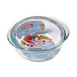 Pyrex|Caçarola com Tampa Pyrex 1,4 L Branco Transparente