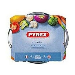 Pyrex|Caçarola com Tampa Pyrex 1,4 L Branco Transparente