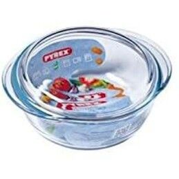 Pyrex|Caçarola com Tampa Pyrex 1,4 L Branco Transparente