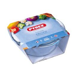 Pyrex|Caçarola com Tampa Pyrex 1,4 L Branco Transparente