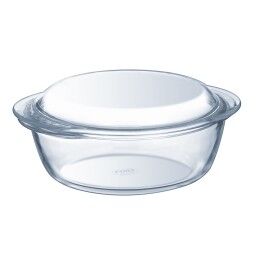 Pyrex|Caçarola com Tampa Pyrex 1,4 L Branco Transparente